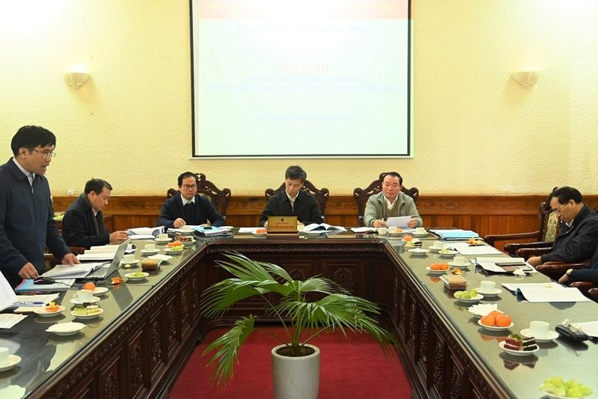 Hội nghị Tổng kết công tác năm 2022, triển khai công tác năm 2023 của Ban chỉ đạo 35 - 854